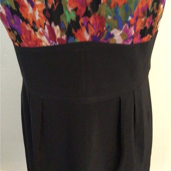 AB Studio Colorful Floral Midi Dress - Picture 3 of 6